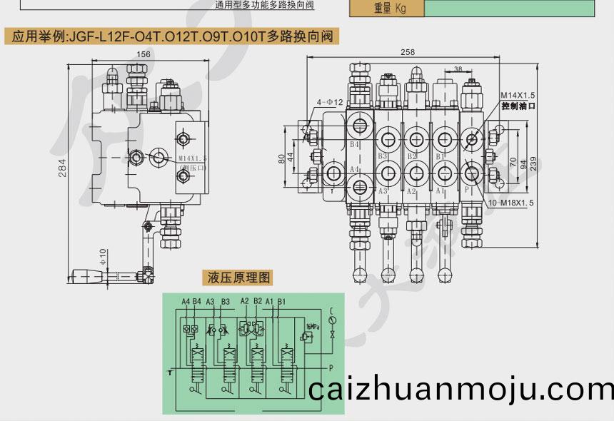 JGF-L12多(duo)功能多路换(huan)向(xiang)阀