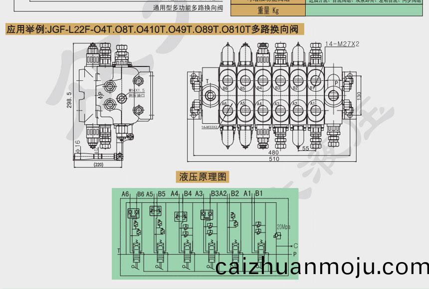 多功能多路换(huan)向阀(fa)